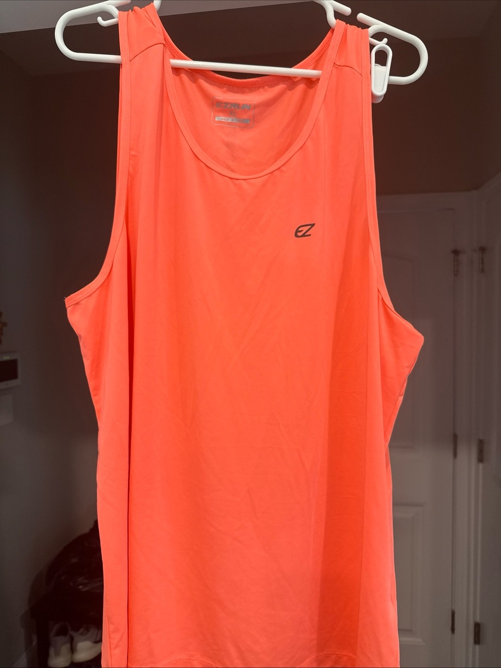 EZRUN Men's Tank Tops Quick Dry Workout Swim Beach XL